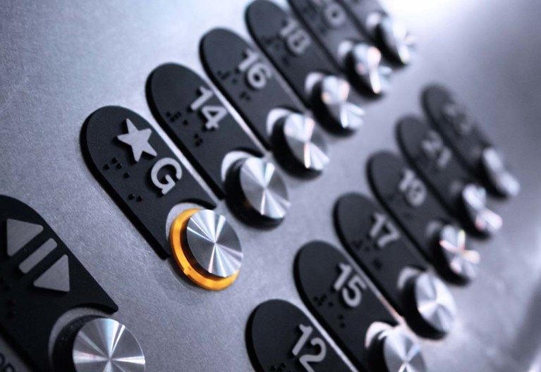 Elevator Call Buttons Modernized